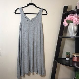 Aritzia Gray Sleeveless Dress